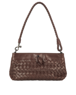 BOTTEGA VENETA★Pochette Intrecciato Bottega Veneta Black Vintage Intrecciato Pochette at Jill's